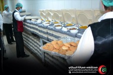 تجهيز وتوزيع وجبات الطعام بالمستشفى